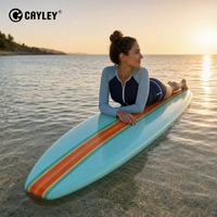 Planche de surf longboard portable en mousse EPS légère pour enfants, idéale pour la plage et les sports nautiques côtiers en extérieur – Vente en gros