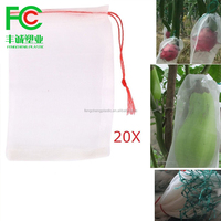 40Mesh Witte Anti-Insectennetzak Dragon Fruit Bescherm Hoes Mesh Zakken