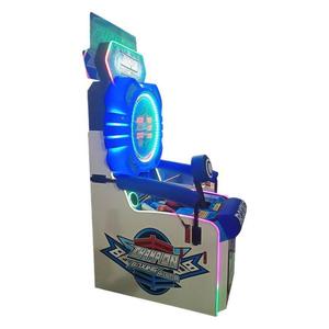 Machine de jeu de boxe à loterie à monnayeur pour 2 joueurs, en anglais, Kids Paradise Power Equipment, construction en plastique - Product Image 4