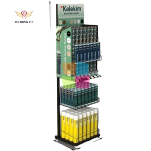Su misura lubrificanti Aerosol adesivo sigillante Spray in metallo espositore Stand Rack con ripiani - Product Image 5