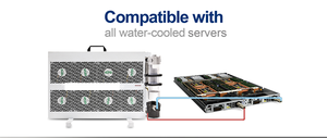 Bloc de refroidissement liquide hydrodynamique personnalisable en aluminium pour boîtier PC haute performance, solution thermique pour overclocking - Product Image 5