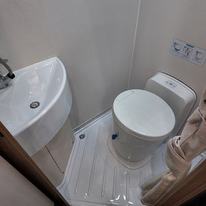 Offre Spéciale – Toilettes à cassette électriques W5000 avec réservoir de vidange de 17,2 L en résine ABS – Accessoires <span class=keywords><strong>pour</strong></span> <span class=keywords><strong>camping</strong></span>-<span class=keywords><strong>car</strong></span> et motorhome – 577x355x538mm - Product Image 1