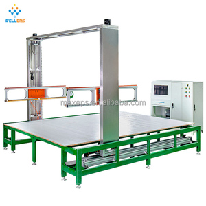 Précision de découpe maximale : notre machine de découpe de mousse <span class=keywords><strong>EPS</strong></span> haute vitesse, contrôlée par PLC, robuste, avec pompe à moteur pour une découpe propre. - Product Image 1