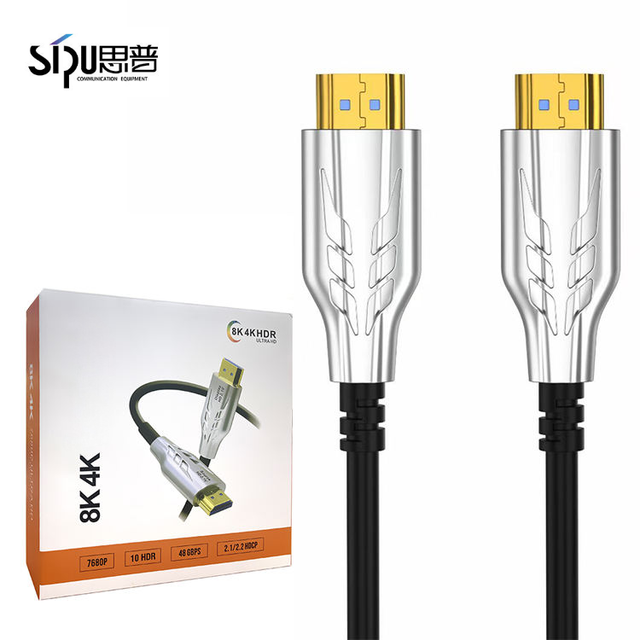 SIPU 2026 8K 4K HDMI Cable 2.1 AOC OM3 Active Optical Fiber Cable UHD 300M 100M 50M 30M 10M