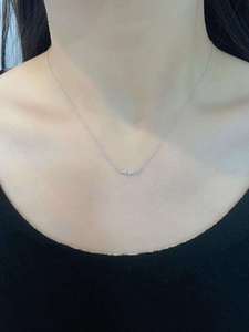 Elegante Colgante/Amuleto de Diamante Cultivado en Laboratorio para Mujer, Joyería en Oro, Oro Rosa, Oro Blanco, Plata, Estilo Hip Hop, Chapado en Rodio Premium - Product Image 2