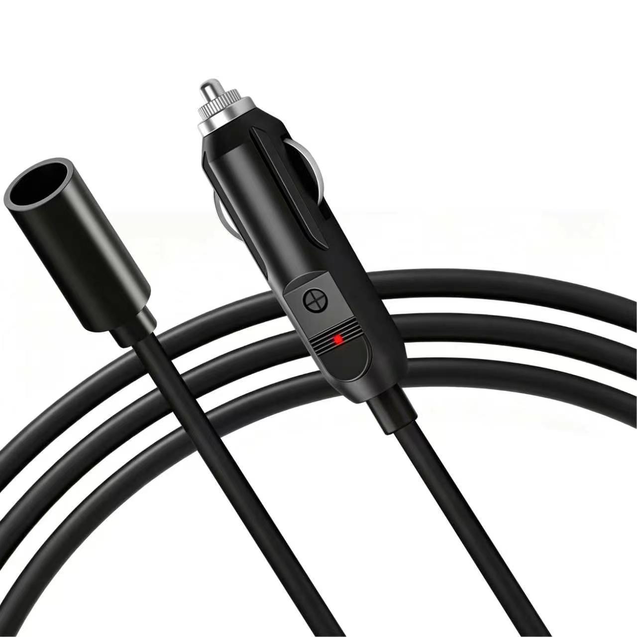 Chargeur de voiture ancien modèle - DC femelle 1 mètre