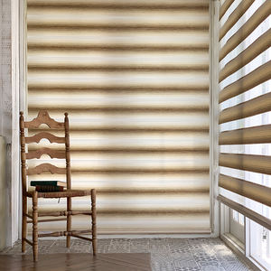 Persianas Coreanas Zebra Edición Gradada, Cortinas Enrollables Automáticas Motorizadas Día y Noche, Cortinas Modernas con Filtro de Luz - Product Image 1