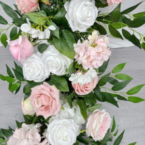 Venta caliente Conjunto de decoración de boda Decoraciones Boda Corredor de flores naranjas artificiales para decoración de boda - Product Image 3