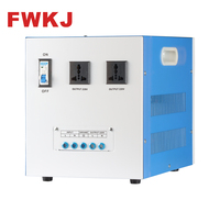 Stabilisateur de tension AC entièrement automatique SVC(TND)-5000VA monophasé avec affichage numérique et commande par servomoteur en cuivre