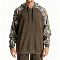 Sweat à capuche de chasse en molleton mélangé coton pour l'hiver, imperméable, qualité super fantastique, vêtement décontracté pour la chasse