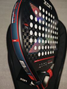 Raqueta de Tenis NOXML10 <span class=keywords><strong>Bahia</strong></span> Foil, con Logo X que Brilla en la Oscuridad, Panel de Fibra de Carbono 12K, Núcleo de Goma Negra HR3, Etiqueta Original - Product Image 2