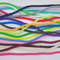 Cordon de corde en polypropylène PP ou PE de différentes couleurs en gros de 2mm à 5mm pour la décoration et l'emballage.