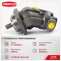 Moteur hydraulique à axe courbé de haute qualité, série A2FM, pompe hydraulique à piston axial fixe pour Rexroth