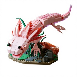 Nouvel Arrivage Blocs de Construction Micro Salamandre & Souris Magicienne - Modèle Chapeau Magique DIY Cadeau de Collection Fantaisie pour les Fans de Fantasy - Product Image 1