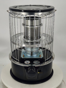 Chauffage au kérosène à cheminée métallique avec technologie d'onduleur silencieux et fonction d'éclairage pour serre, atelier, 10000 BTU - Product Image 4