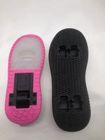 Semelles lumineuses de remplacement pour enfants - LED clignotantes, caoutchouc antidérapant pour chaussures à roulettes
