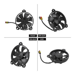 Ventilateur de refroidissement du radiateur de moto noir pour Hyper Motard Street Fighter 821 848 850 936 1098 1100 2012-2015 2016 2017 - Product Image 3