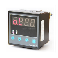 Battery Operated Digital Display Pressure Gauge 5-Digital LCD IP65 Protection 304 Stainless Steel 0.5% F.S Accuracy Dual Power
