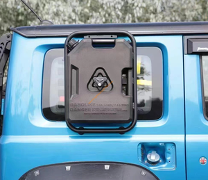 Jimny-contenedor de combustible <span class=keywords><strong>Jerry</strong></span> Can, tanque de almacenamiento de gasolina de alta resistencia, color rojo con 2,5 galones - Product Image 1