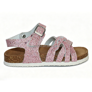 Sandales d'été pour enfants, design pailleté, sangle réglable, vente en gros - Product Image 4