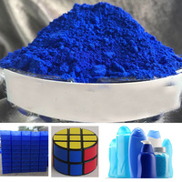 Teinture Bleu Outremer Pigment Plastique Colorant Couleur Poudre Production De Colorant En Gros pour Plastique Masterbatch Solvant Colorant
