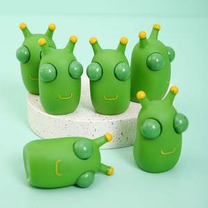 Jouet anti-<span class=keywords><strong>stress</strong></span> à presser en plastique pour jeunes, chenille à yeux qui sortent, vente chaude sur TikTok - Product Image 4