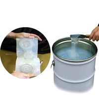 Rtv 2 caoutchouc de silicone liquide de qualité alimentaire pour gâteau moules à savon bougie au chocolat