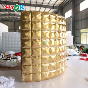 Cabina de Fotos Inflable Portátil con Luces LED de Fondo, Fondo de Pared Inflable de 360 Grados para Cabina de Fotos - Product Image 6