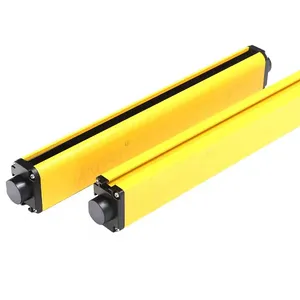 An toàn ánh sáng rèm cửa ngón tay tay 10 20 40mm Độ phân giải 1050mm kiểm soát Chiều cao an toàn máy quét hàng rào chất lượng cao