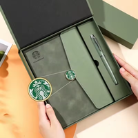Kits d'affaires personnalisés de luxe avec logo sur mesure, imprimés en typographie, pour la Saint-Valentin, ensemble cadeau de remerciement