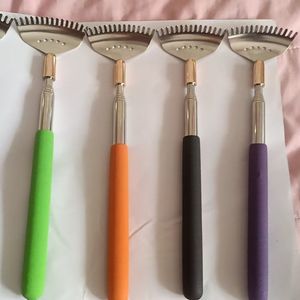 <b>Back</b> <b>Scratcher</b> Wide Head Stainless Steel Massage Tool For Elderly Itching Relief - Product Image 1