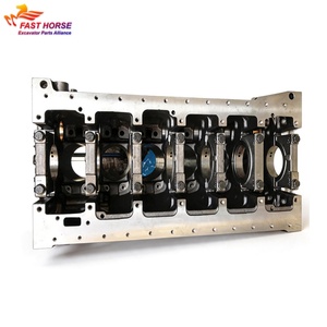 บล็อกกระบอกสูบมือสองสำหรับเครื่องยนต์ 6D107 รถขุด PC200-8 เครื่องยนต์ SAA6D107E-1 อะไหล่แท้ - Product Image 1