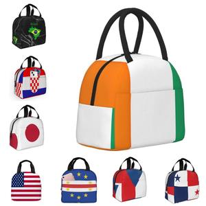 Sac isotherme de haute qualité pour le déjeuner, personnalisé pour le match de football 2026, avec 48 pays, boîte isotherme scellée, portable, isolation thermique - Product Image 3
