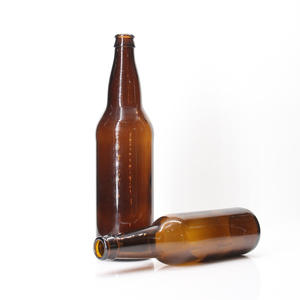 Botella de vidrio de <span class=keywords><strong>cerveza</strong></span> artesanal transparente Botella de vidrio de <span class=keywords><strong>cerveza</strong></span> de cuello largo Botella de <span class=keywords><strong>cerveza</strong></span> <span class=keywords><strong>Ale</strong></span> con tapa de corona personalizada - Product Image 2