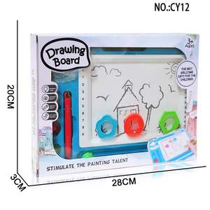 Bambini che scrivono la lavagna dei giocattoli educativi della lavagna che disegnano i giocattoli mini lavagna magnetica - Product Image 3