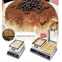 Machine à crêpes électrique professionnelle avec plaque de cuisson Teppanyaki pour crêpes, dorayaki et soufflés