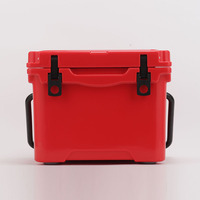 Glacière portable 15QT, boîte isotherme en PE, mini glacière étanche pour aliments et boissons, camping, pique-nique