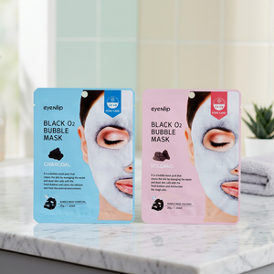 EYENLIP Black O2 Bubble Mask Charcoal, Volcano/Hecho en Corea, Corea cuidado de la piel, venta al por mayor - Product Image 2