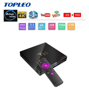 T10 carcasa de Metal <span class=keywords><strong>CPU</strong></span> Rockchip Amlogic personalización smart android tv set top box - Product Image 5