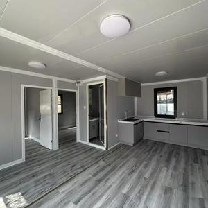 Maison préfabriquée pliable de luxe prête à vivre, 20 pieds, 40 pieds, maison préfabriquée portable, conteneur extensible avec énergie <span class=keywords><strong>solaire</strong></span> - Product Image 5