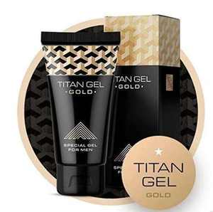 Gel Crema para Agrandar el Pene Masculino Gold Titan Bigger Dick, Producto para Aumentar el Tamaño Xxl, Producto para la Erección, Producto Sexual Afrodisíaco - Product Image 1