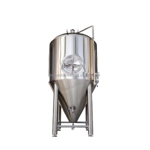 Tanque de fermentación de cerveza, chaqueta de acero inoxidable, 300L, 500L, 800L, 1000L, 2000L, 3000L, 5000L, 10000L