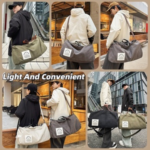 <span class=keywords><strong>Bolsa</strong></span> de Viaje Deportiva, Resistente a Salpicaduras, con Asa Resistente, Bolsillo Antirrobo, Cierre Robusto, <span class=keywords><strong>para</strong></span> Viajes Cortos, Disponible en Stock - Product Image 5