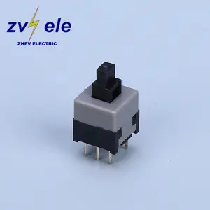 Push Switch 8.5x8.5MM 6 Pin ROHS Tact Switch With Normal Open Self Locking Push Button Switch