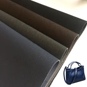 Hot Sale Solvent Free PU Leather for Making Bag Backpack Faux Leather Sheet Fabric Vinyl for Shoes Bow Crafting Sofa