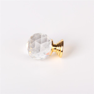 40mm Prism Transparent Inlaid Diamond Modern <b>Kitchen</b> Dresser Furniture Handle - Product Image 5