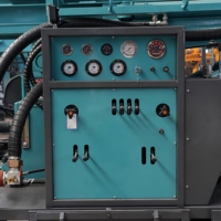 Machine de forage professionnelle pour eaux souterraines, foreuse à air pour puits, équipement de forage pour la construction de sondages, applications géothermiques et d'eau potable rurale
