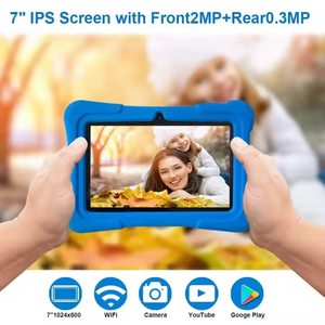 Pritom K7 trẻ em giáo dục Tablet PC 7.0 inch 1GB + 32GB Android 9 Allwinner A50 phiên bản toàn cầu - Product Image 4