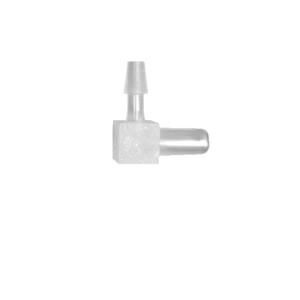 Pagoda Elbow Plastic Connector 8mm Inner Diameter For Hose L-Shaped Joint Corrosion Resistant <b>Plug</b> In Type - Product Image 2