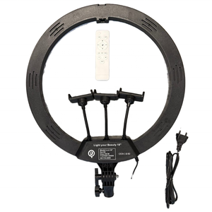 Anillo de luz al por mayor de alta calidad para <span class=keywords><strong>YouTube</strong></span> le/Video/MAQUILLAJE/<span class=keywords><strong>YouTube</strong></span>/fotografía resistente/remoto/luz/adjustab - Product Image 2
